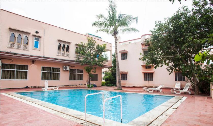 Hotel New Park Pushkar Exterior foto